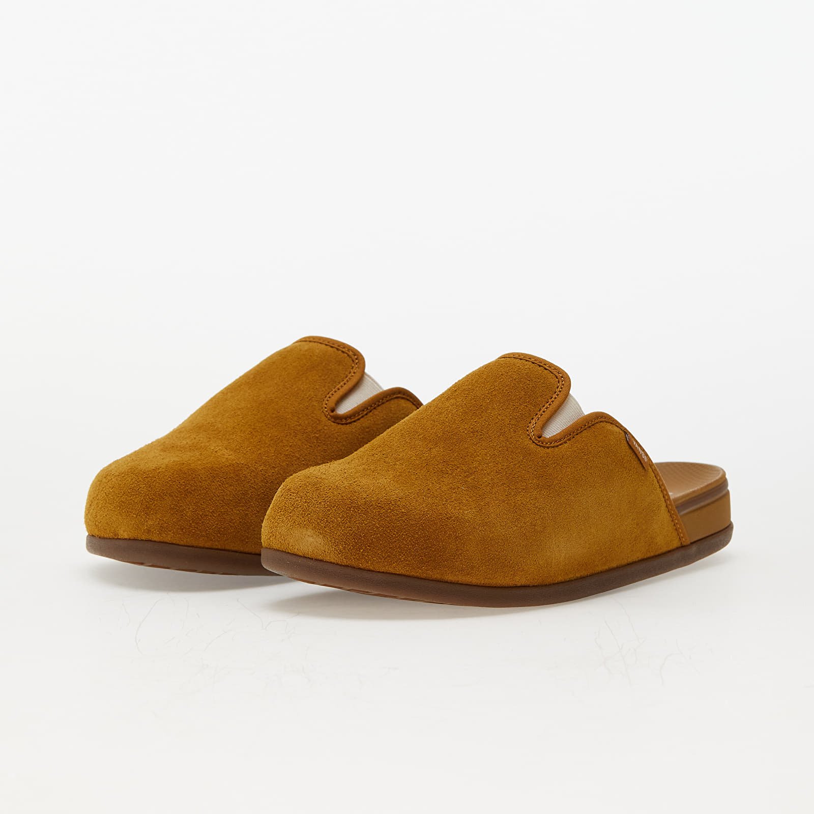 Zapatillas Hombre Vans Harbor Mule Vr3 Terry Cloth Golden Brown