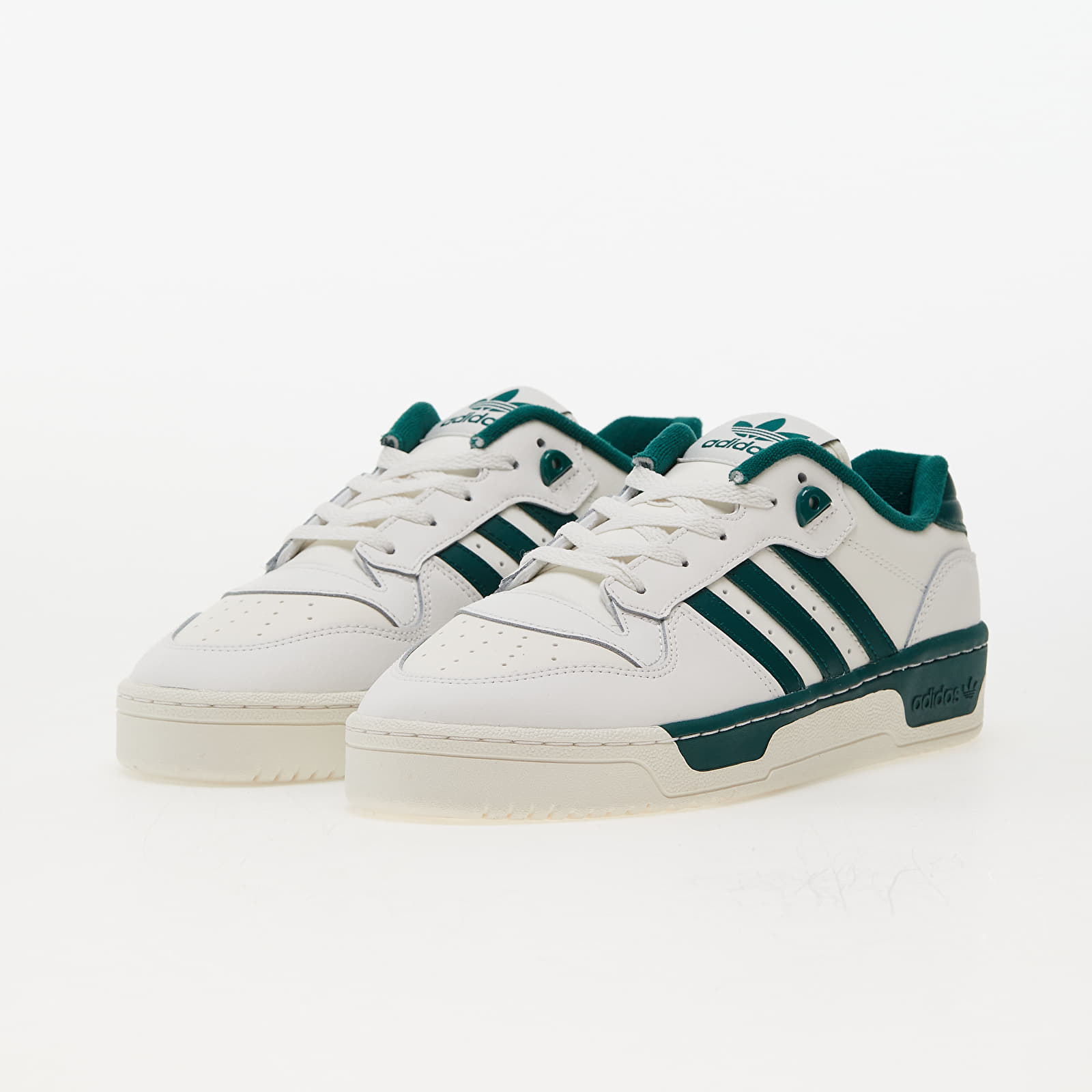 Zapatillas Hombre adidas Rivalry Low Cloud White/ Collegiate Green/ Cloud White