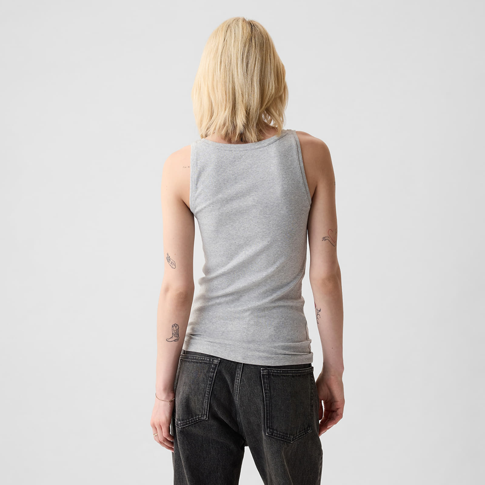 Tank tops GAP Modal Tank Grey