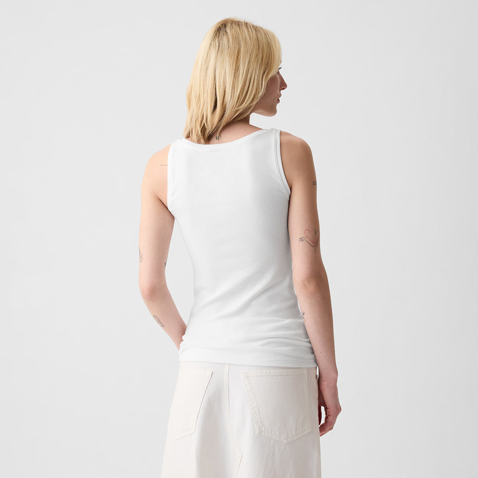 GAP Modal Tank Fresh White - 1 | YEO