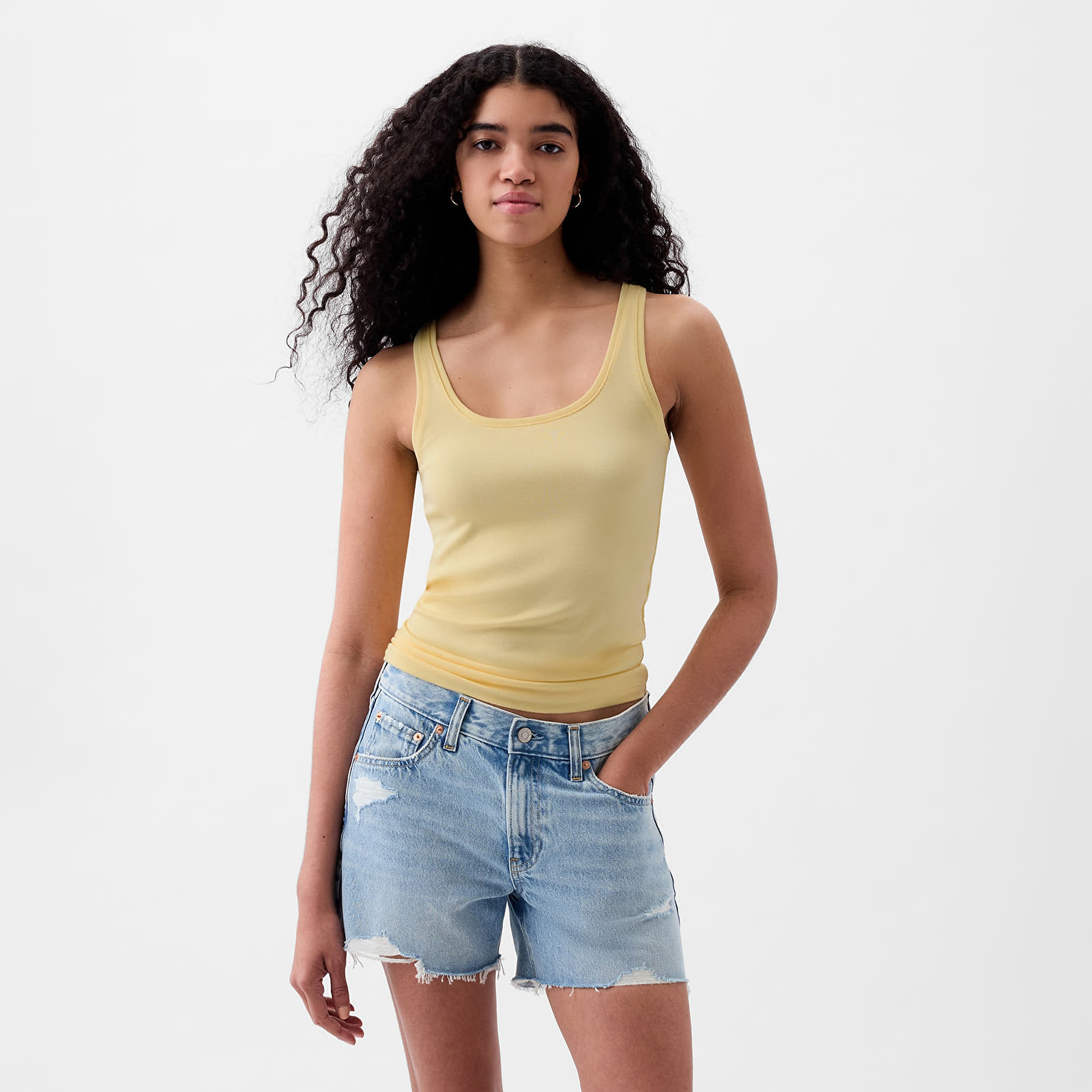 Tank tops GAP Modal Tank Maize