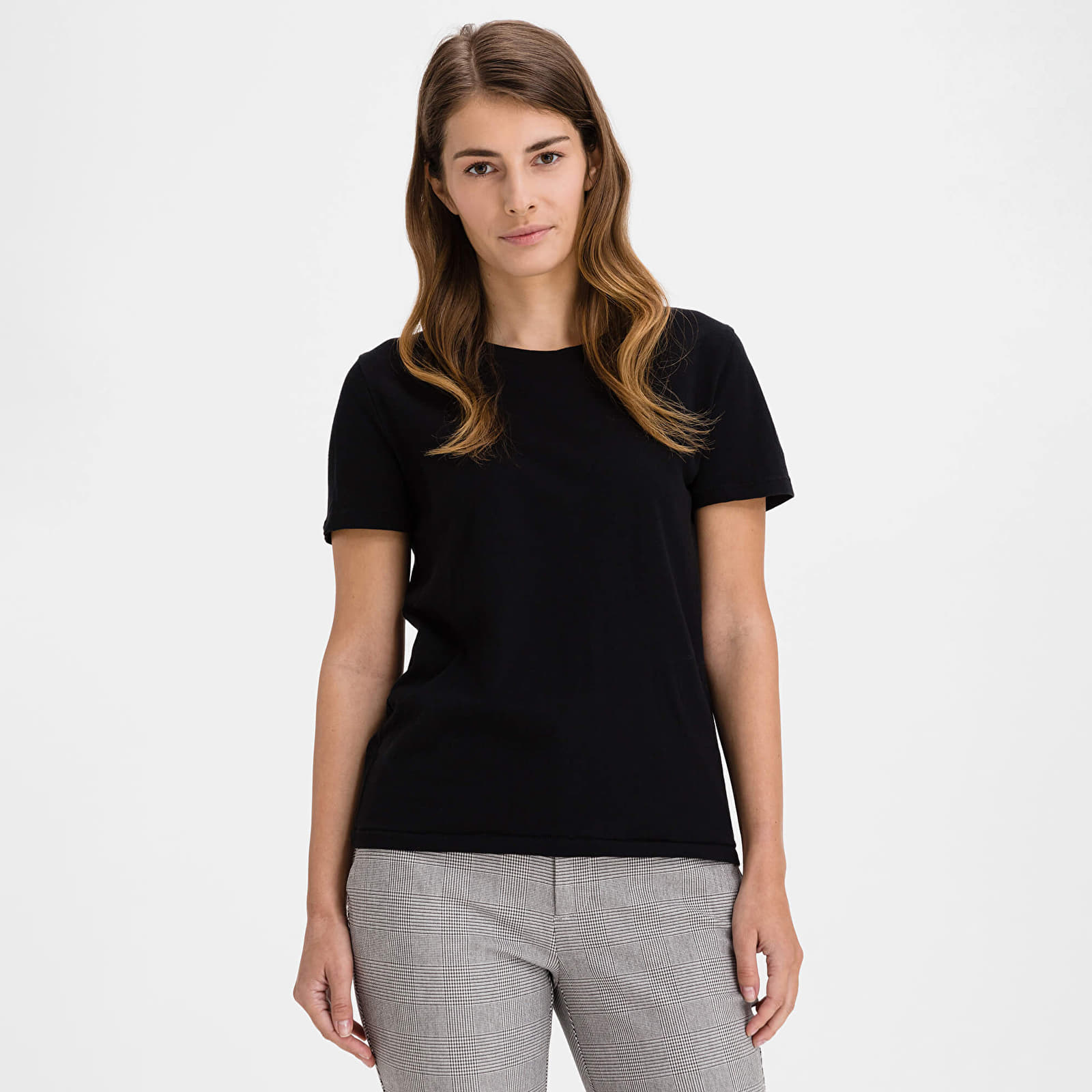 Tricouri GAP Basic Crewneck Tee True Black V2 2