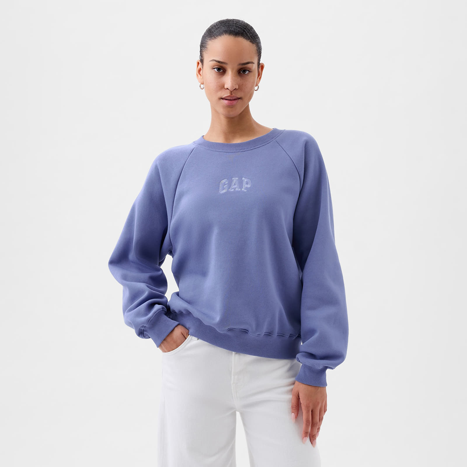 Hoodies and sweatshirts  GAP Logo Sweatshirt Larkspur