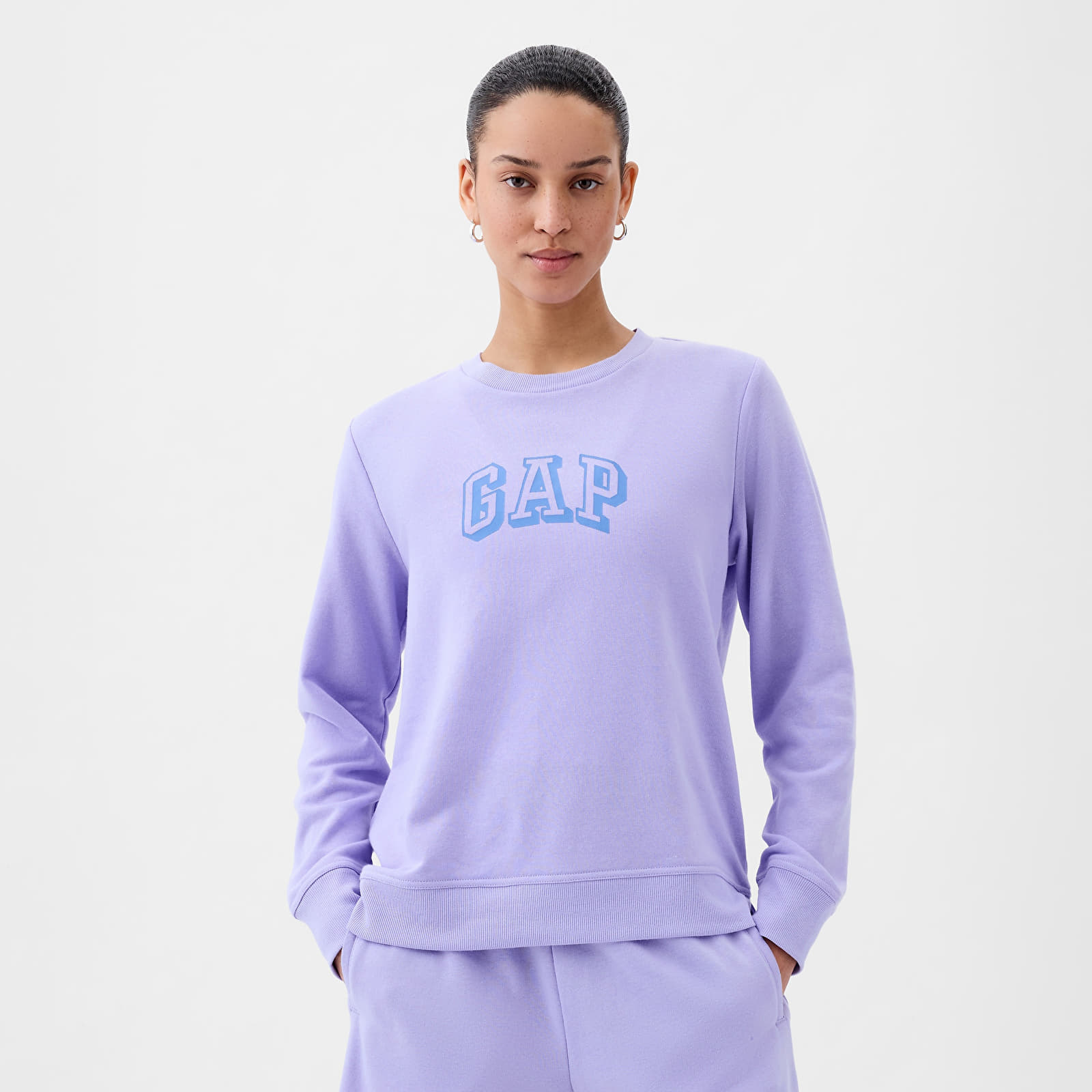 Hoodies and sweatshirts  GAP Logo Sweatshirt Fresh Lavender