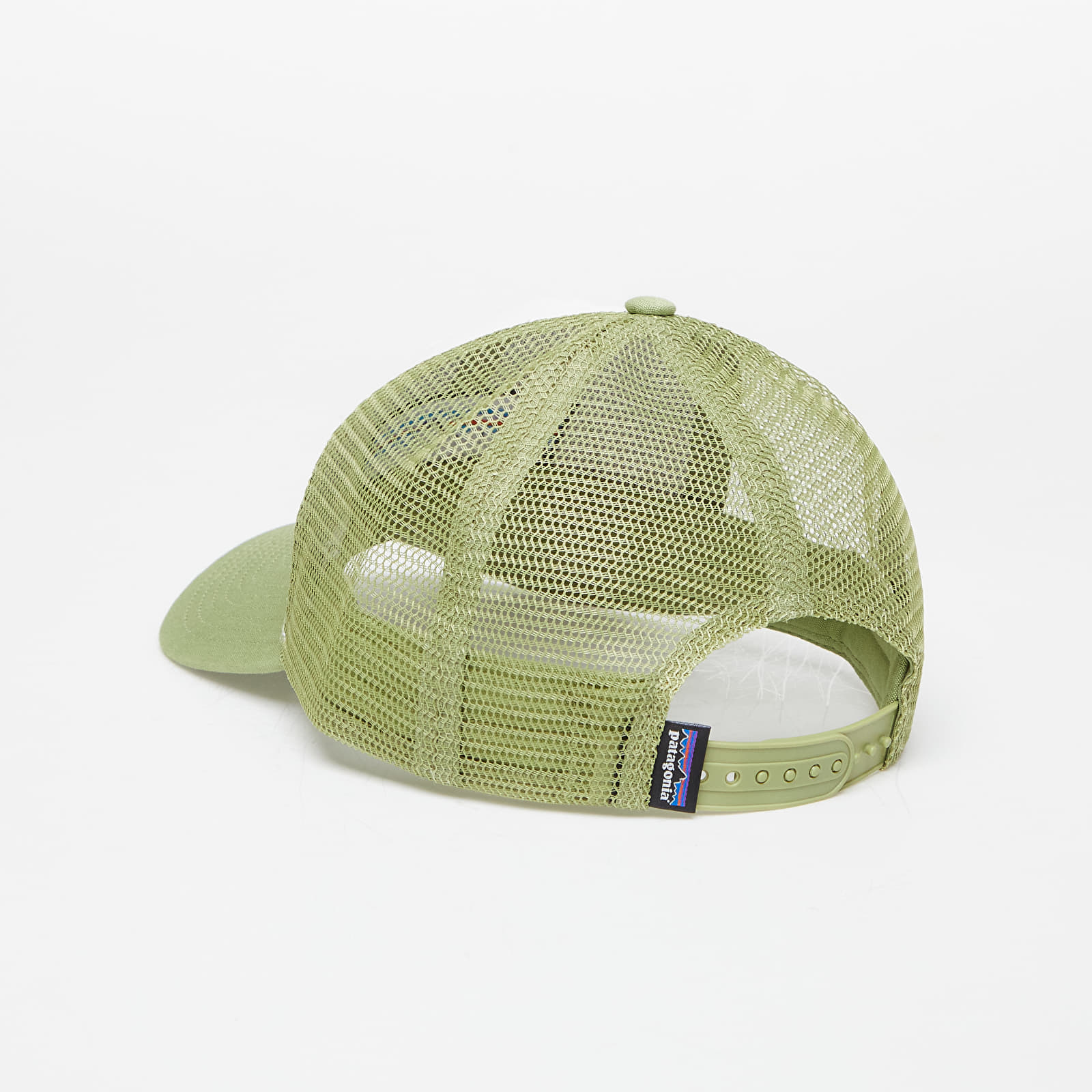 Cappelli Patagonia P-6 Logo LoPro Trucker Hat White/ Buckhorn Green