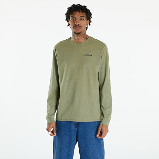 Patagonia long sleeve t shirt green online