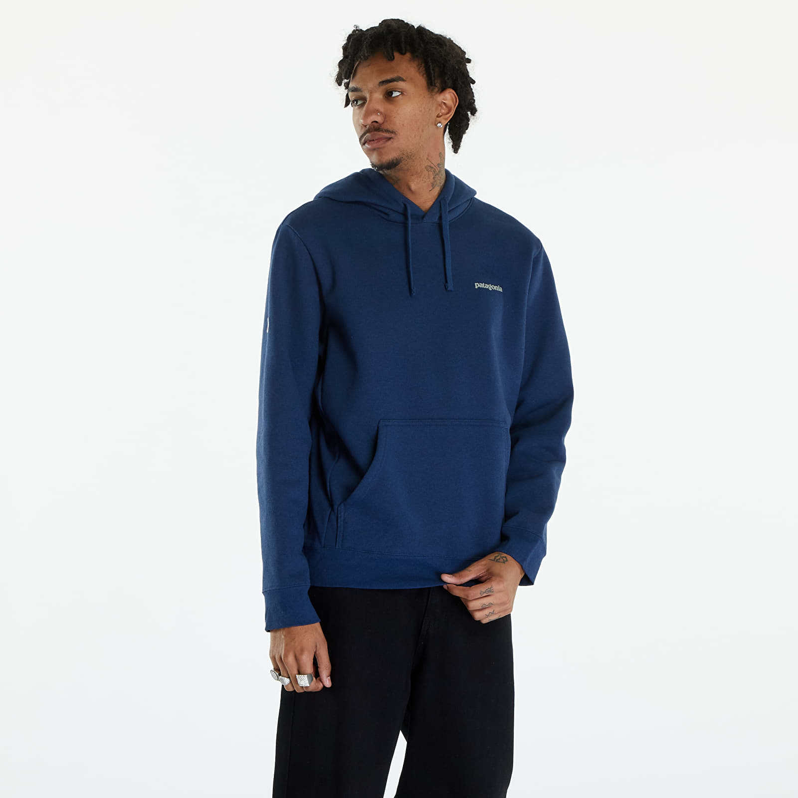 Bluzy Patagonia Fitz Roy Icon Uprisal Hoody Lagom Blue