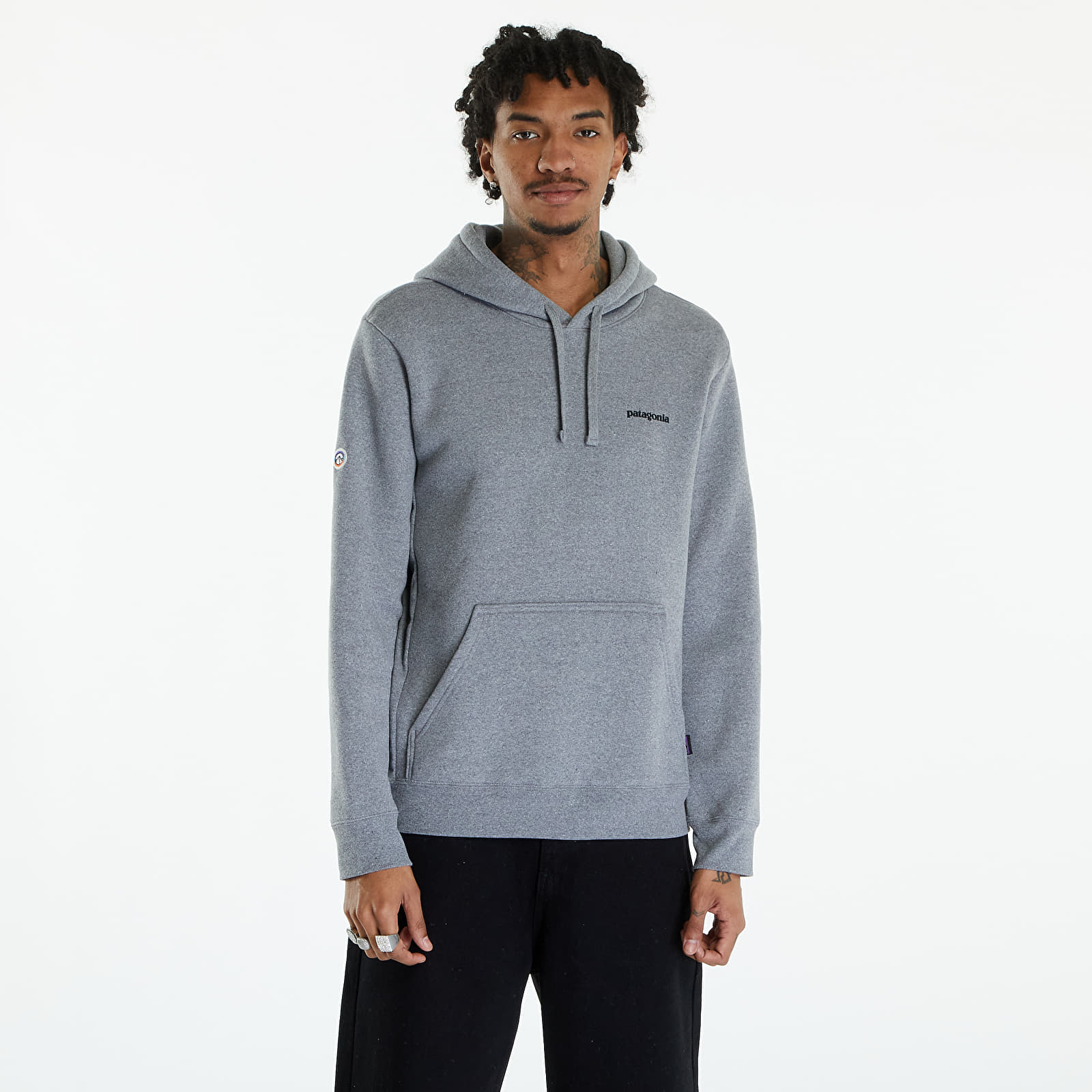 Sweatshirts Patagonia Fitz Roy Icon Uprisal Hoody Grave Heather