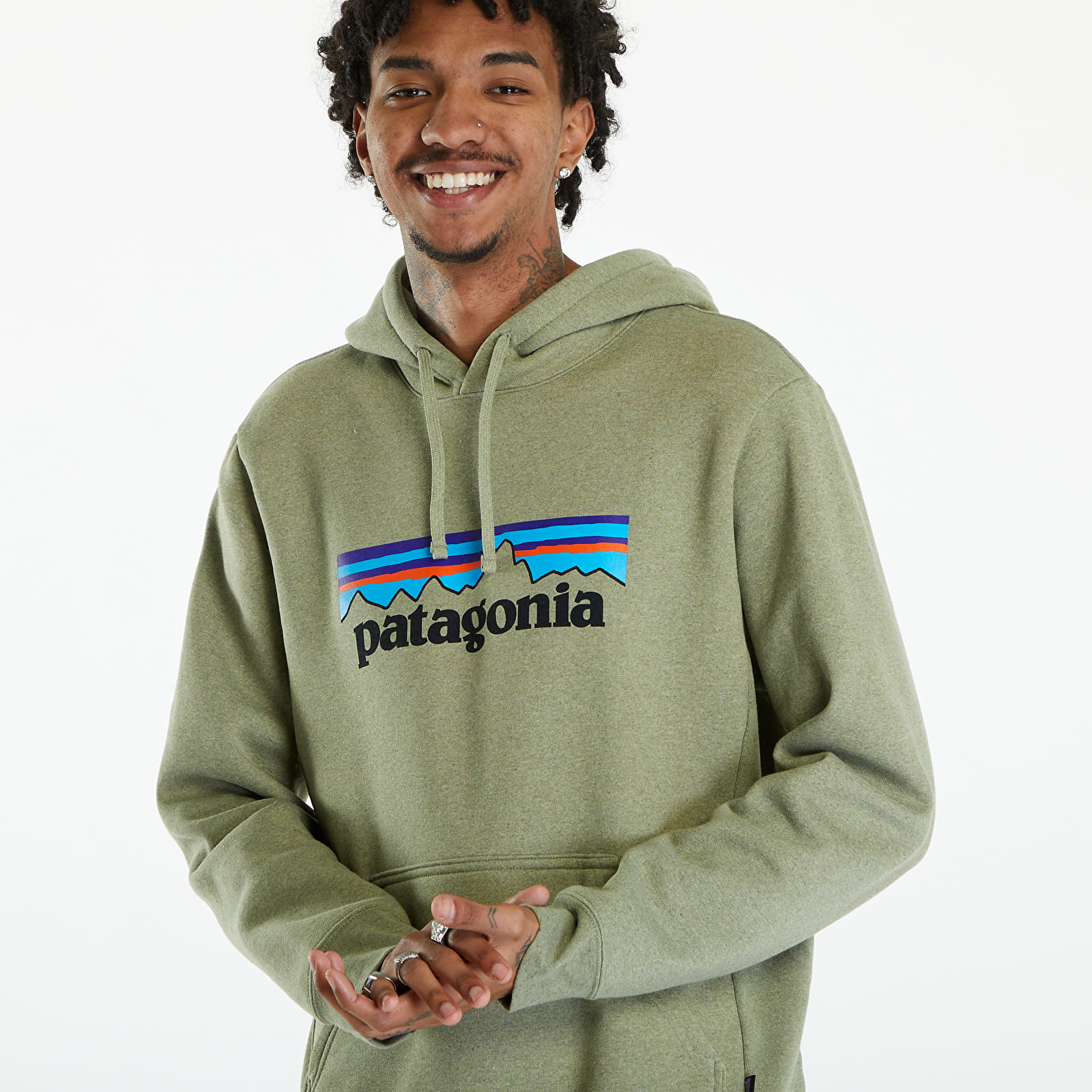 Sweatshirts Patagonia P-6 Logo Uprisal Hoody Buckhorn Green
