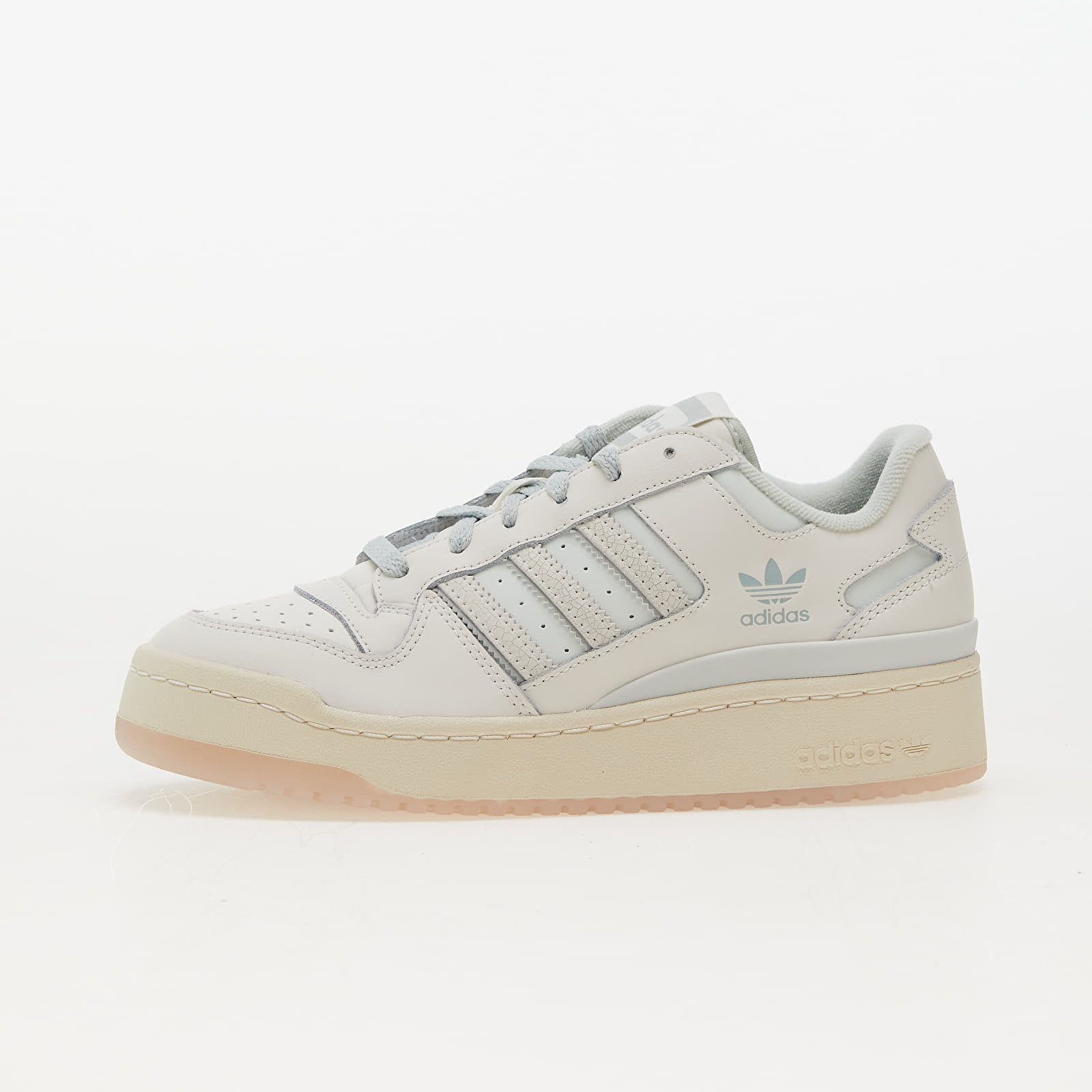 adidas forum bold grey white silver