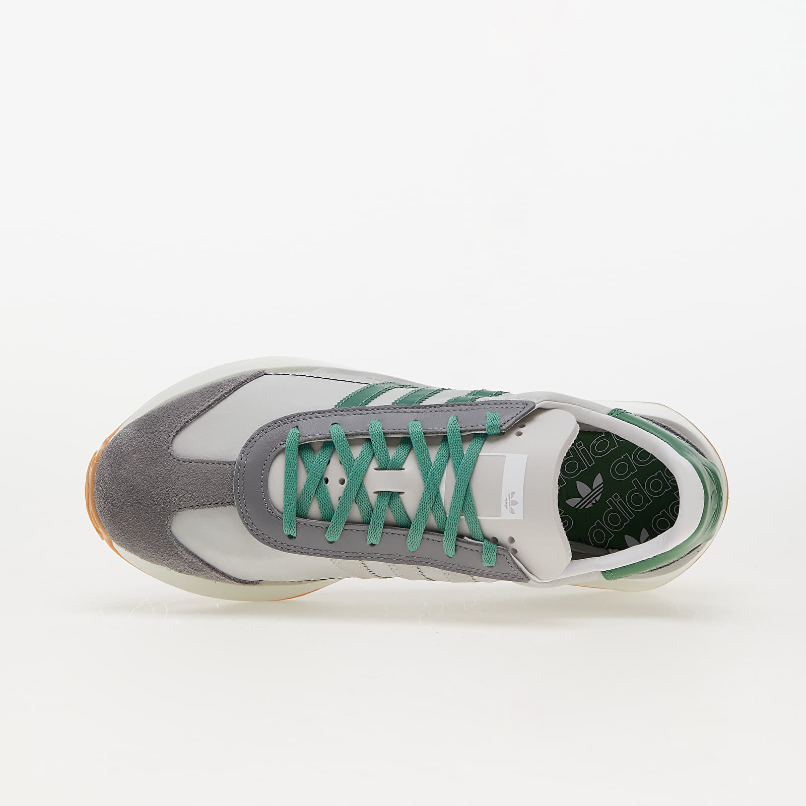 Men's sneakers and shoes adidas Country XLG Grey One/ Preloveded Green/ Ftw White