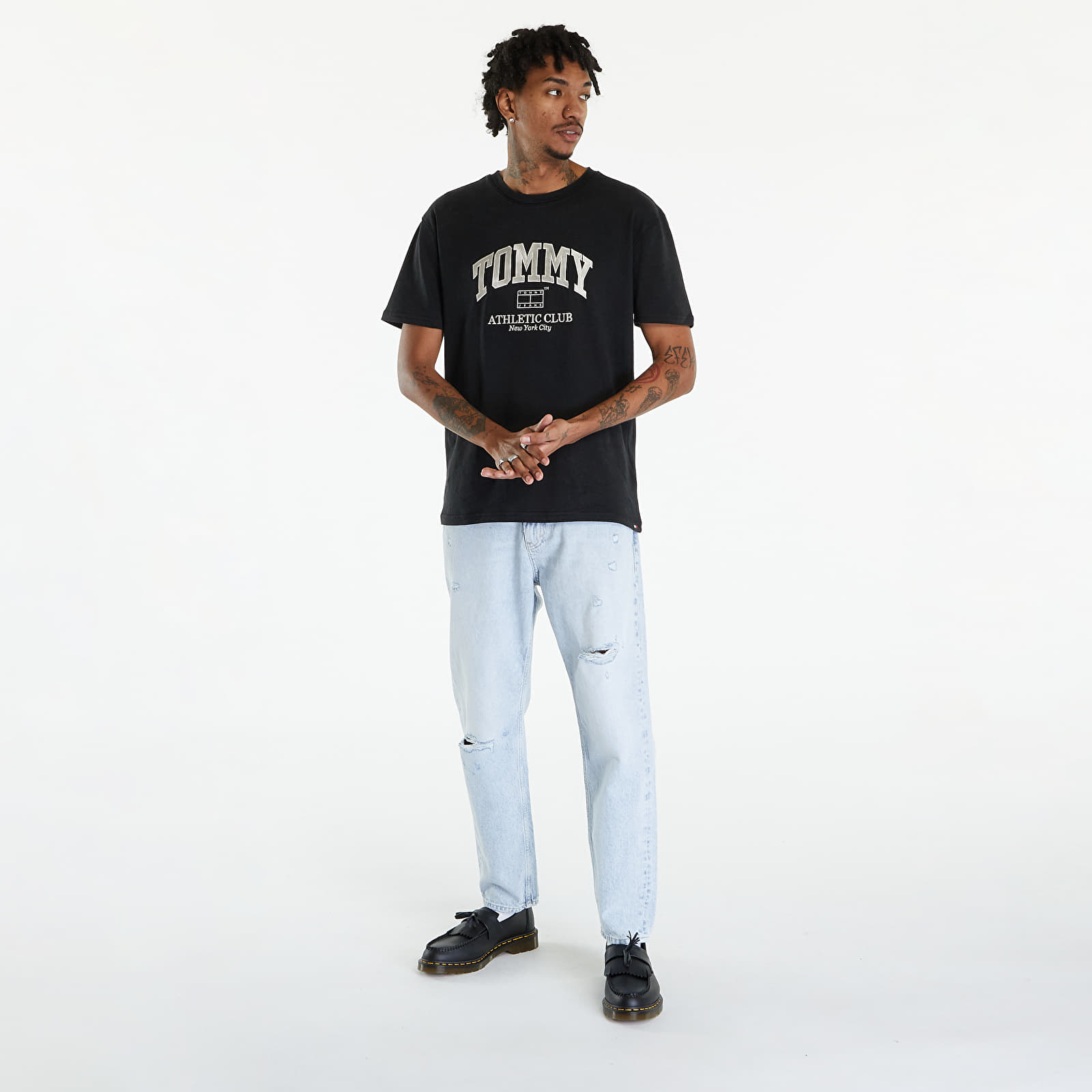 Džíny Tommy Jeans Isaac Relaxed Tapered Archive Jeans Denim Light