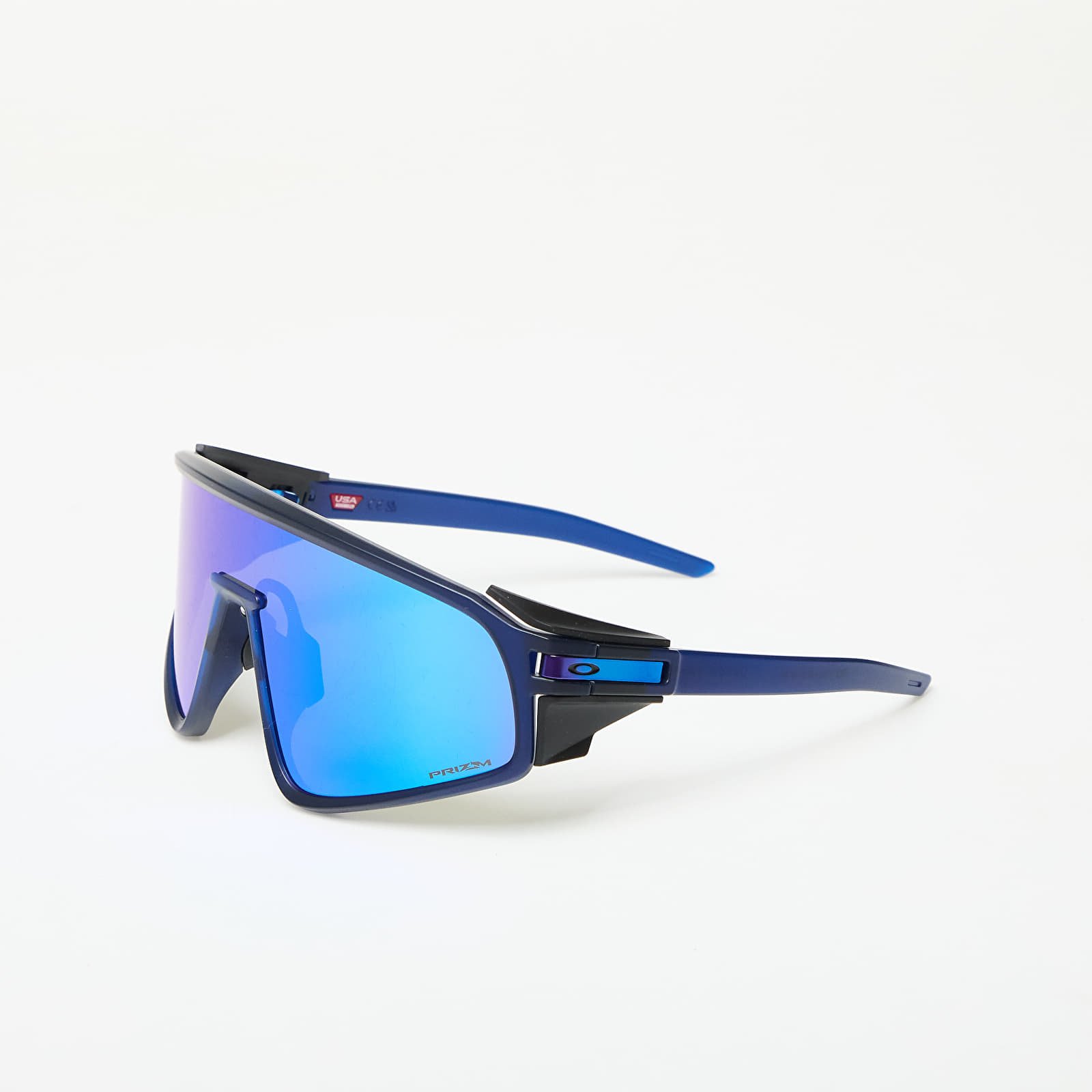 Päikeseprillid Oakley Latch Panel Matte Trans Navy/ Prizm Sapphire