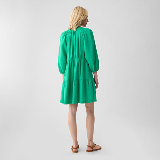slim fit dress slacks Felicite Smocked Gauze Dress main image 0