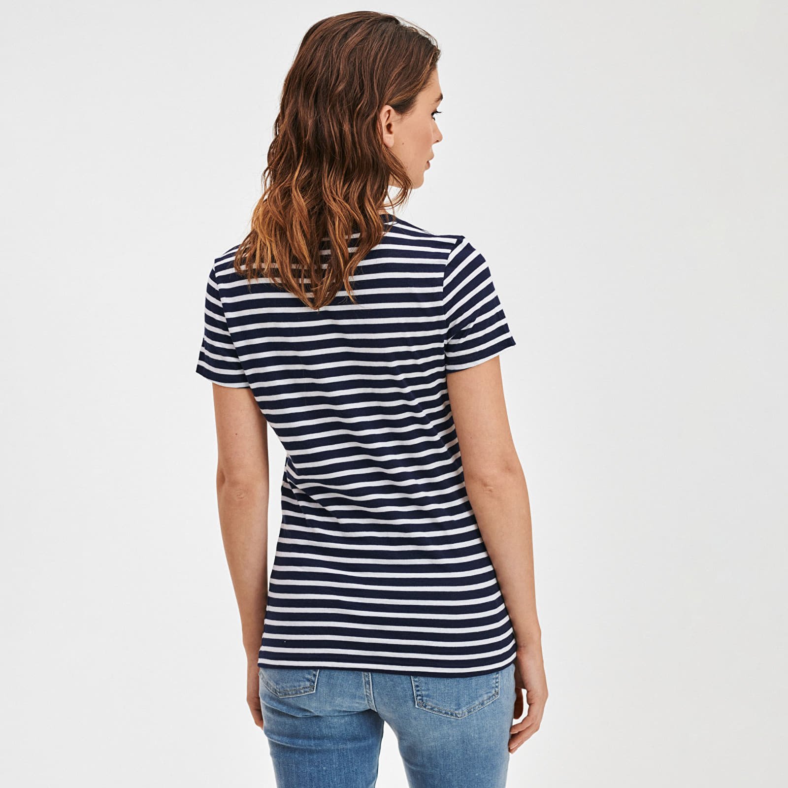 T-paidat GAP Logo Tees 2Pack Navy Stripe