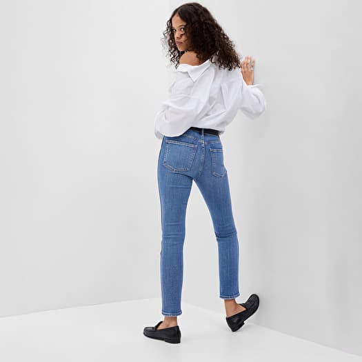 Jeans and trousers GAP Denim Pants Vintage Slim High Rise Medium Indigo 8 Queens