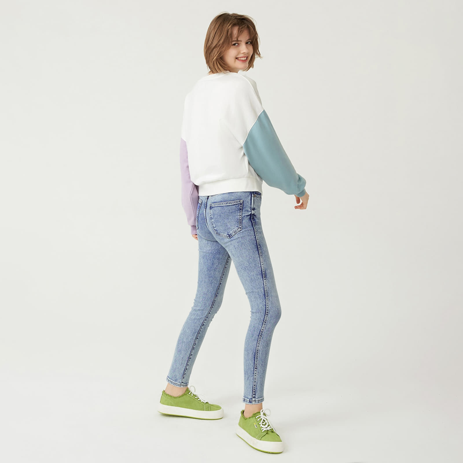 Jeans und Hosen GAP Denim Pants Vintage Slim - High Rise Light Amber