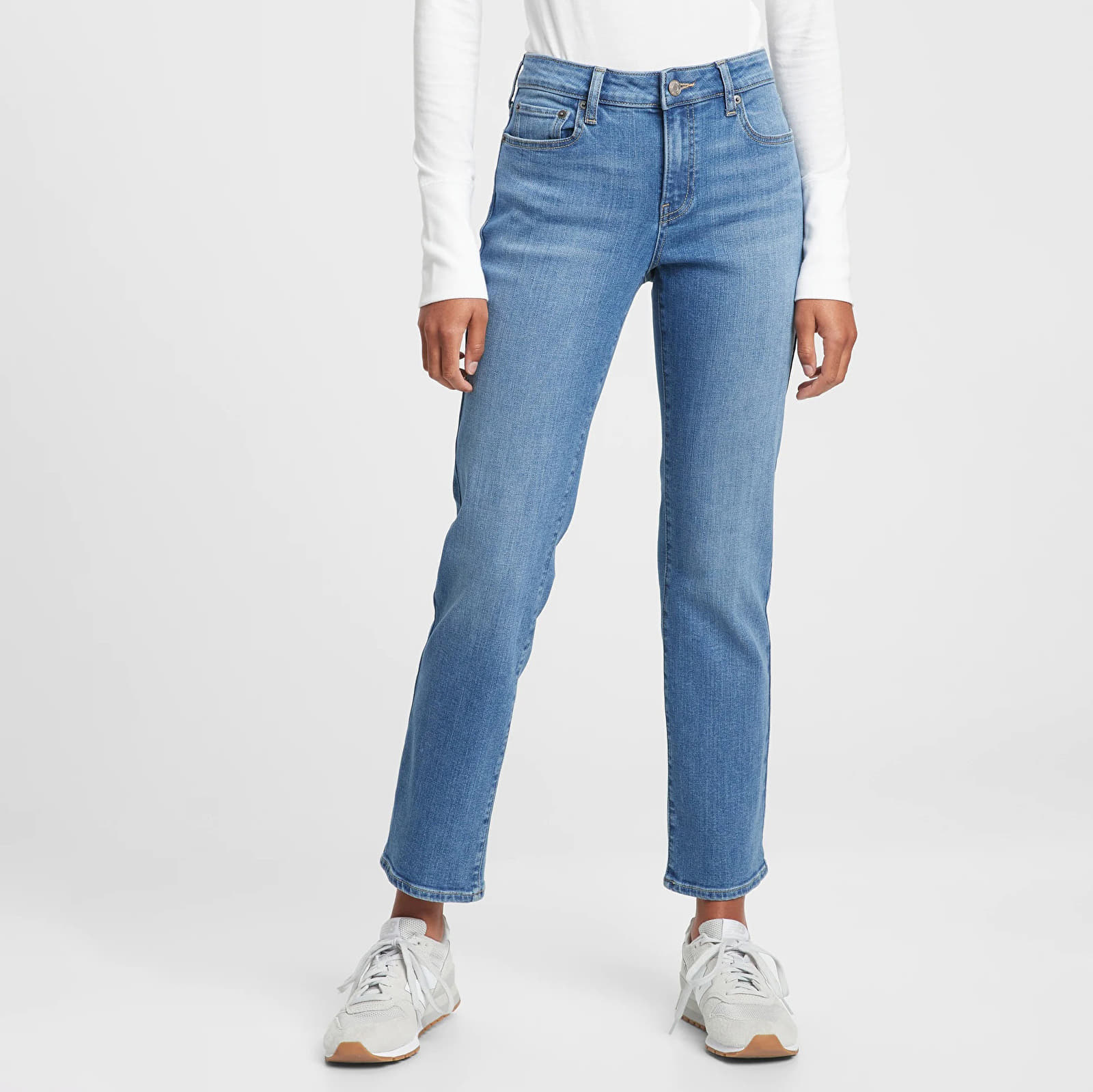 Jeans and trousers GAP Denim Pants Straight - Mid Rise Medium Masco