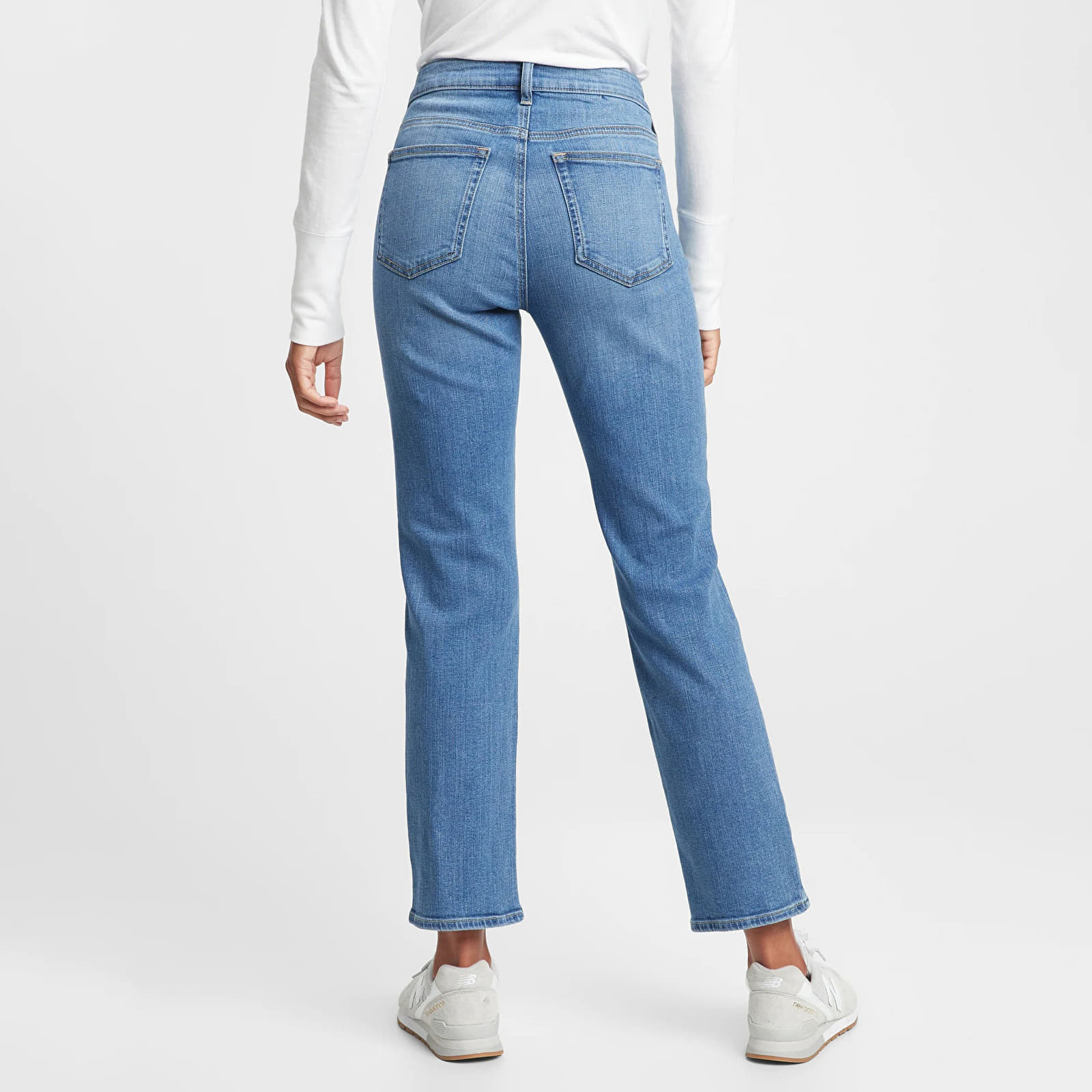 Jeans und Hosen GAP Denim Pants Straight - Mid Rise Medium Masco