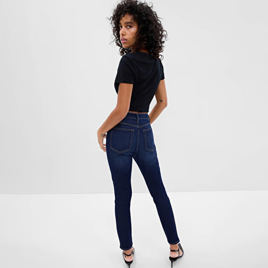 Jeans and trousers GAP Denim Pants Jegging High Rise Dark Moon Queens
