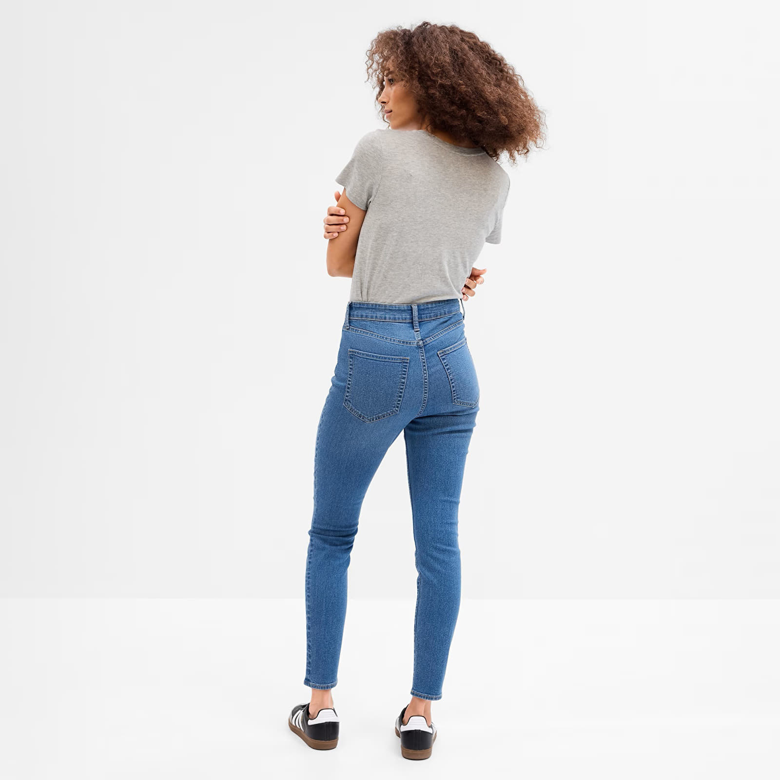 Jeans und Hosen GAP Denim Pants Jegging - High Rise Medium Sun