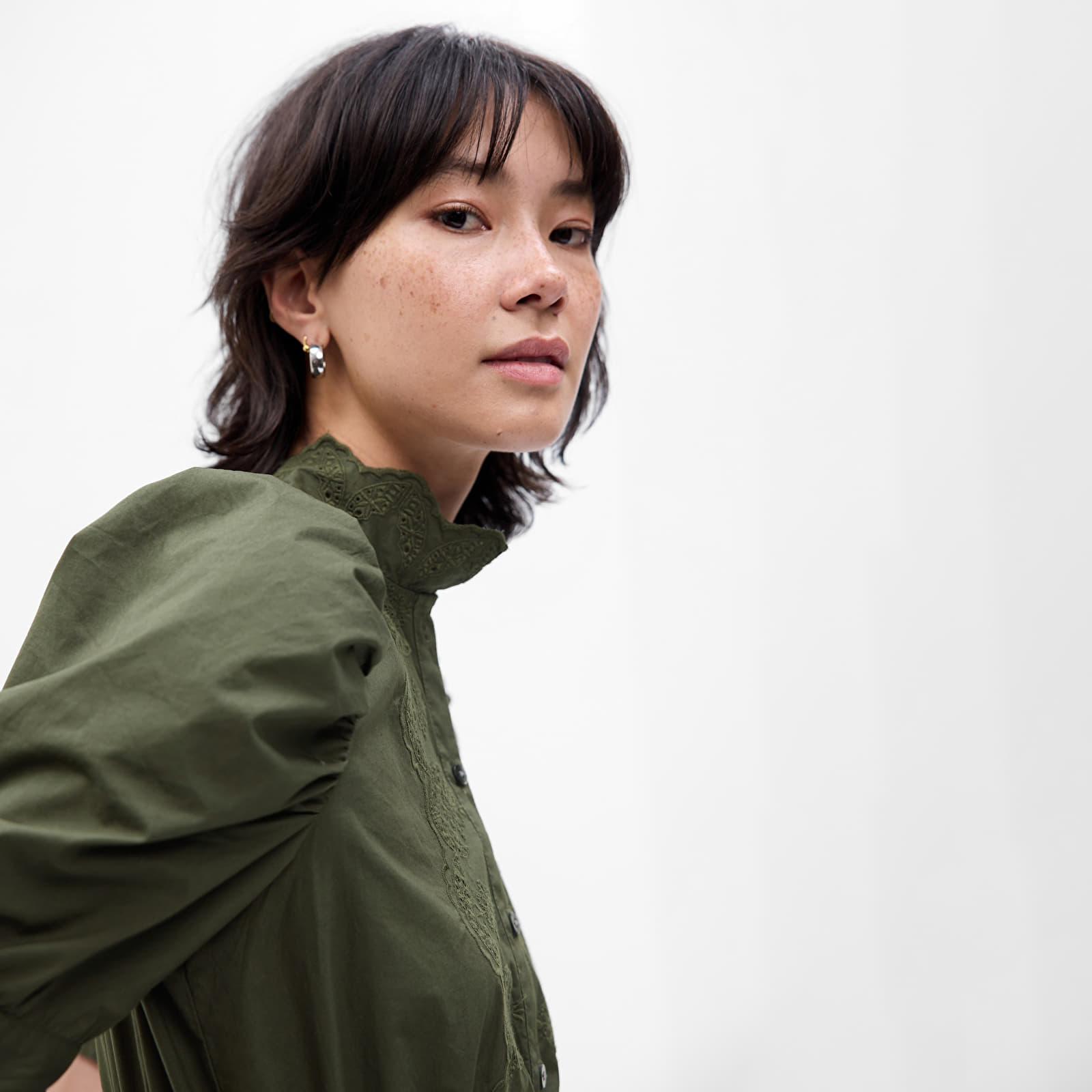 Сукні GAP Mini Shirtdress Deep Depths Green 190413