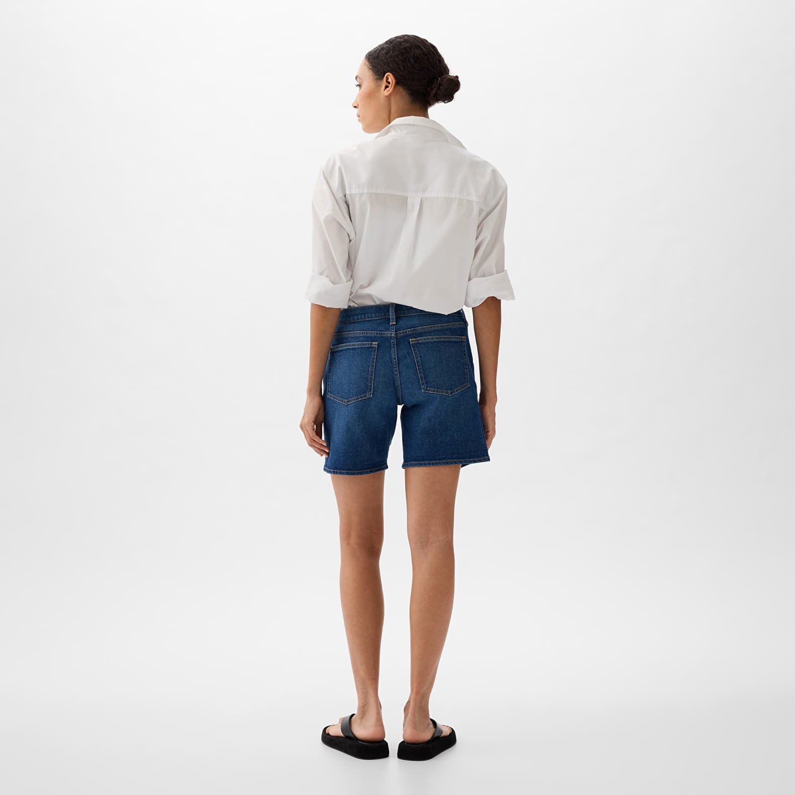 Pantalones cortos GAP 5 Inch Denim Shorts Dark Wash