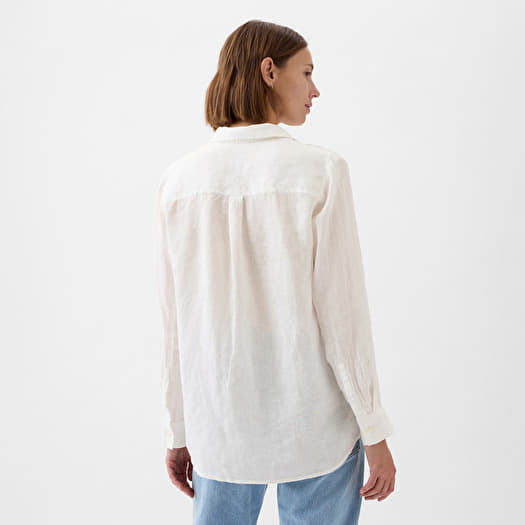 はなTodayful Boyfriend Linen Sage 36 はなTodayful Boyfriend Linen Sage 36 The Washed Linen Shirt