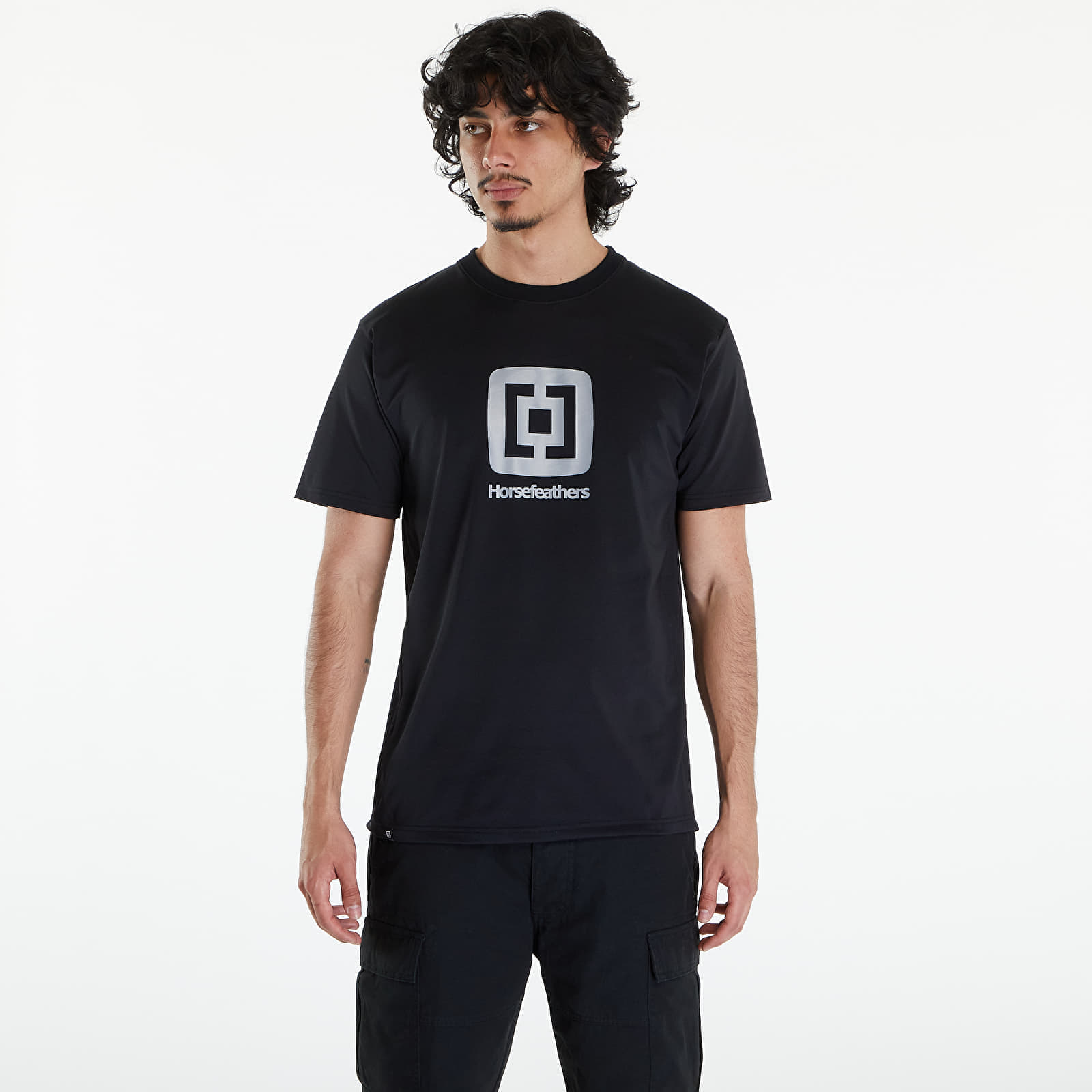 Horsefeathers Spike II Tech T-Shirt Icon Black