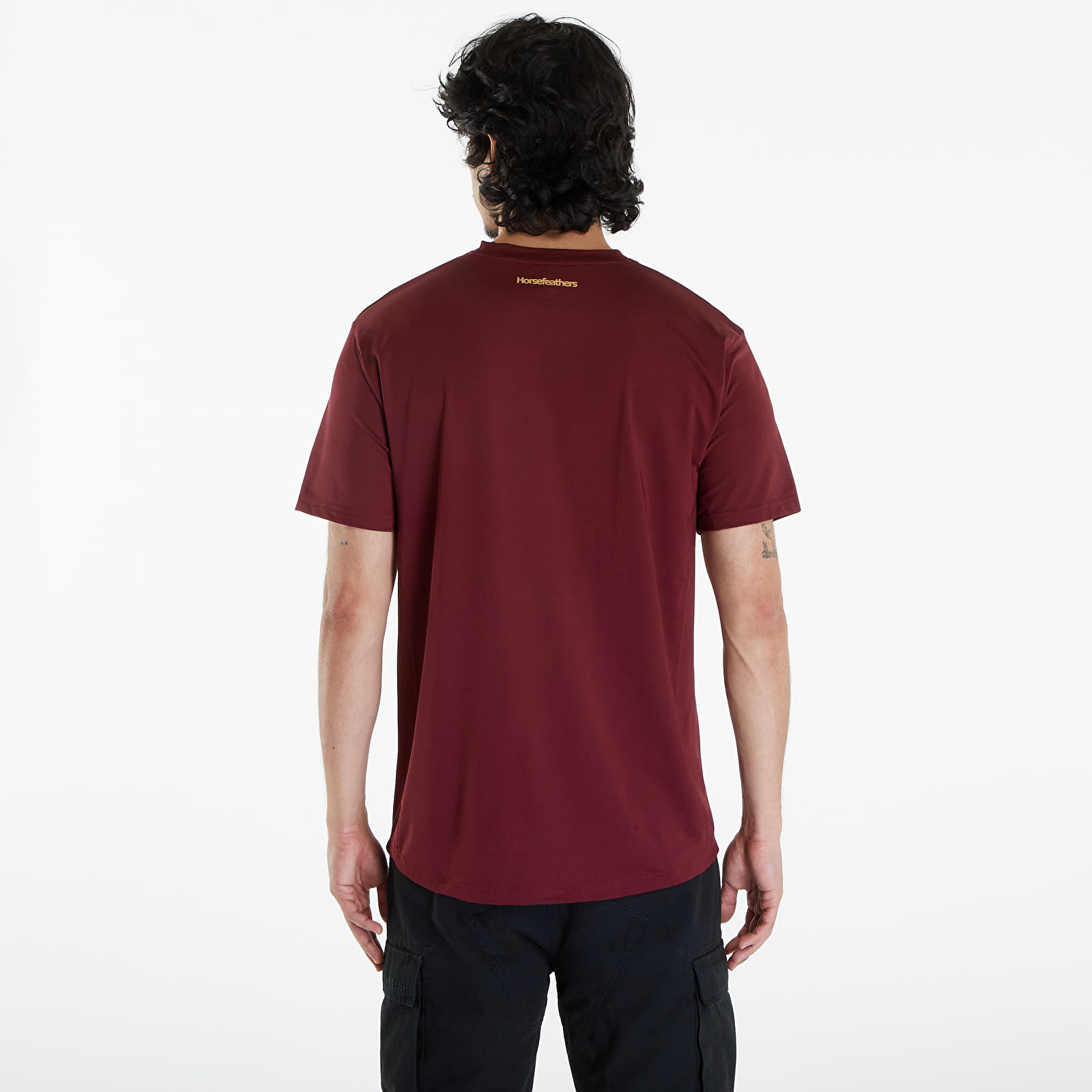 Trička Horsefeathers Spike II Tech T-Shirt Icon Ruby