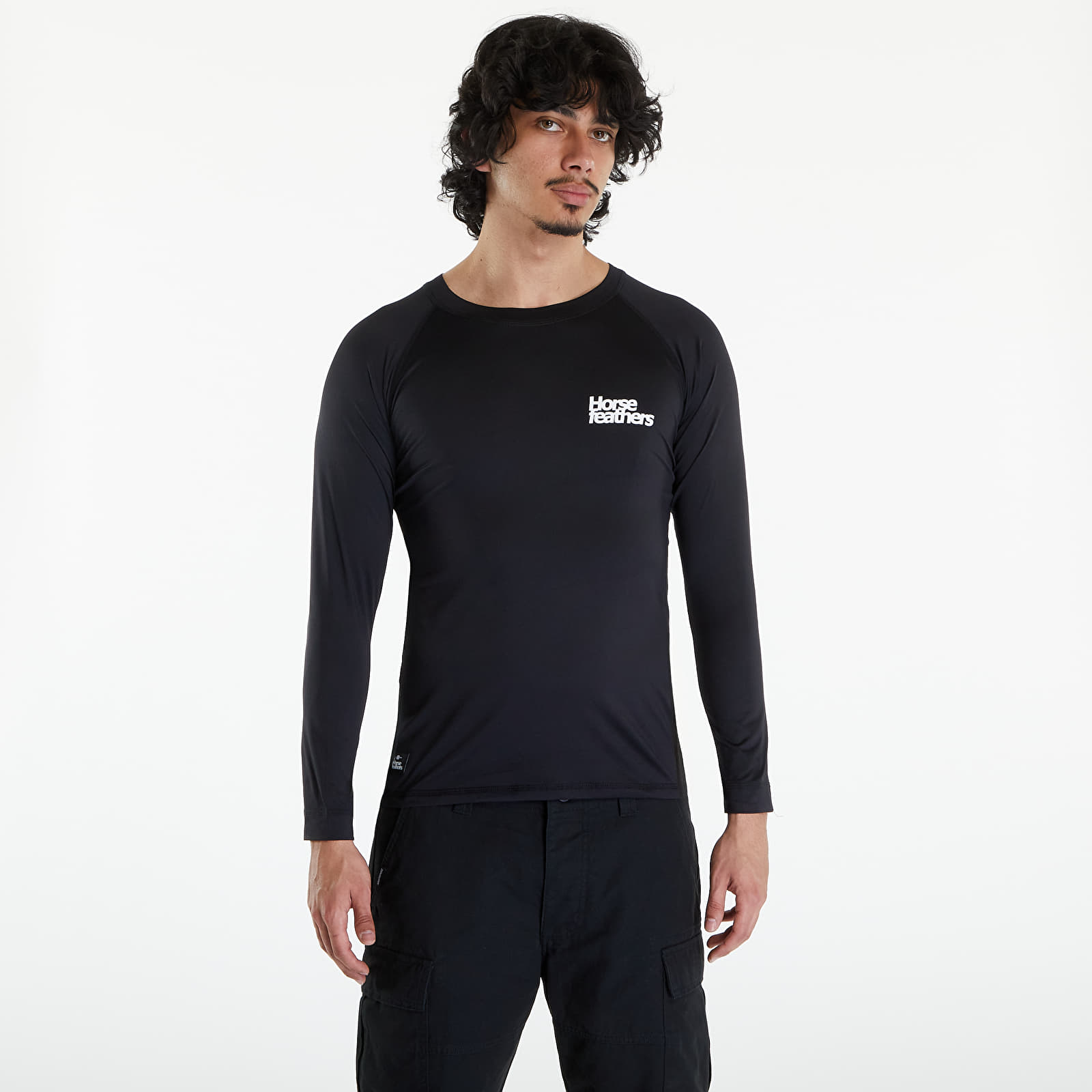 T-särgid Horsefeathers Hart L/S Top Black