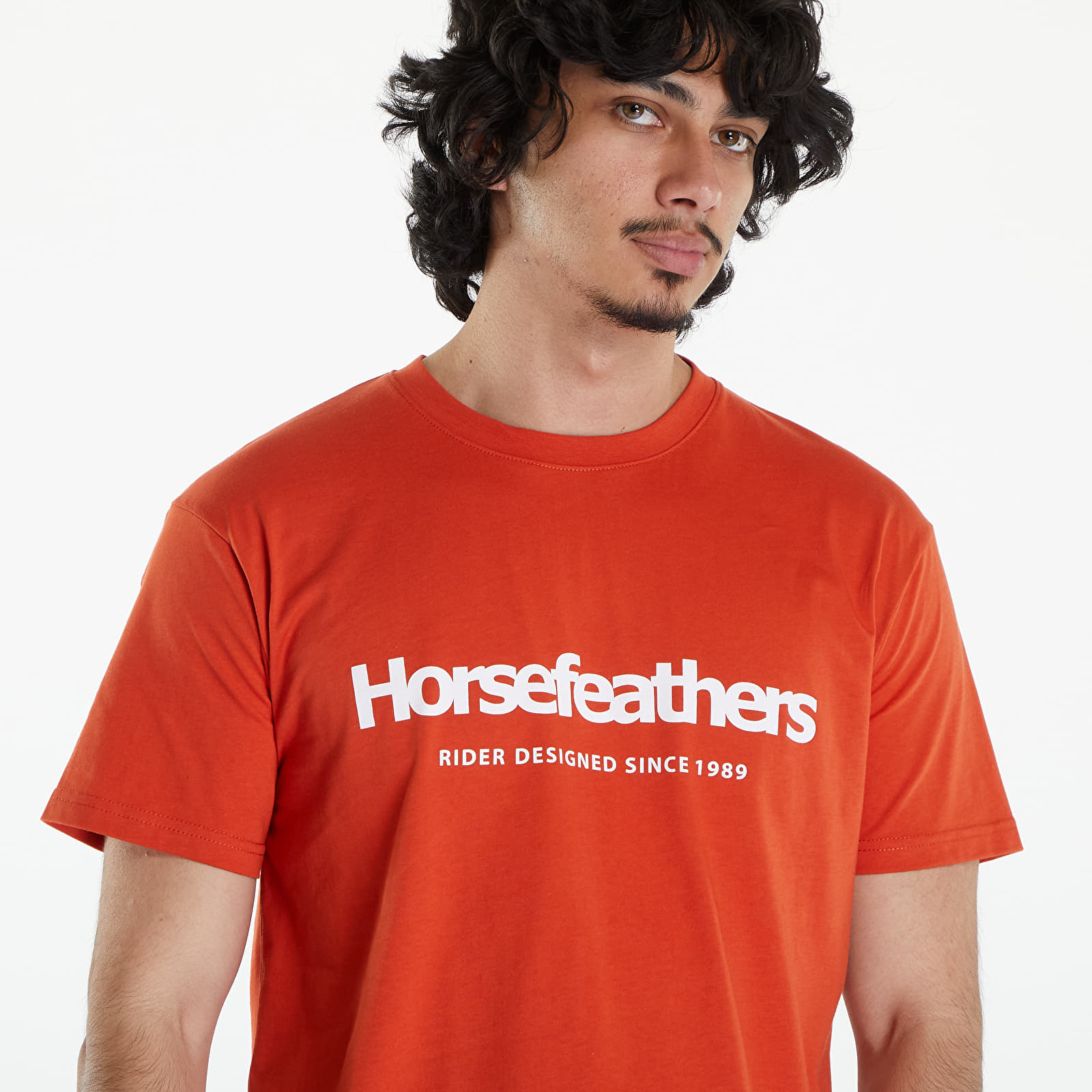 T-särgid Horsefeathers Quarter T-Shirt Orange Rust