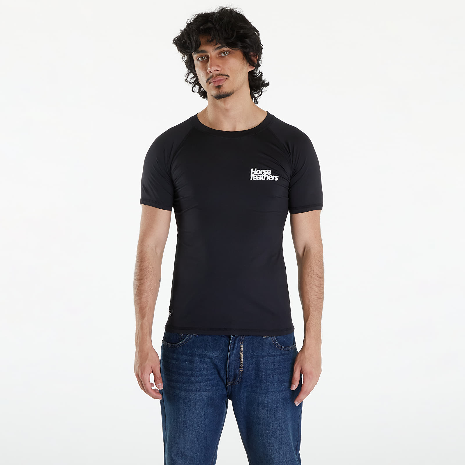 Pólók Horsefeathers Hart Top Black