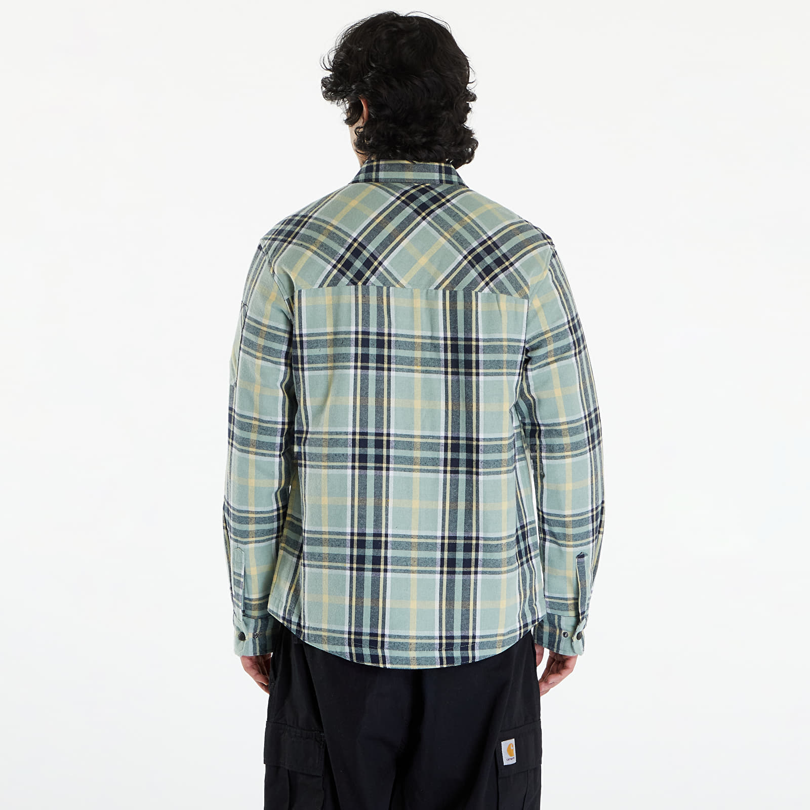 Vrchné tričká Horsefeathers Dough Insulated Shirt Smoke Green