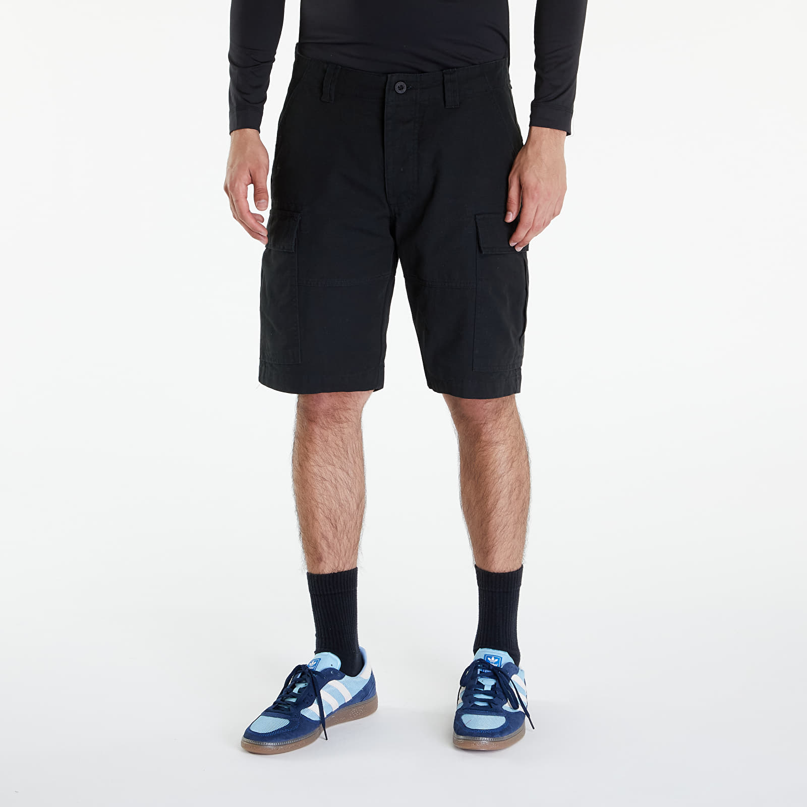 Ropa de hombre Horsefeathers Baxter Shorts Black