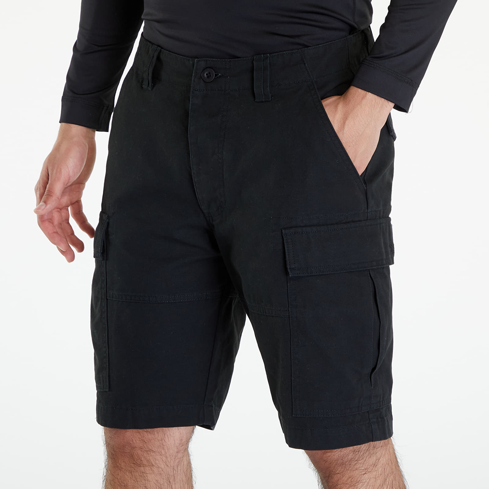 Ropa de hombre Horsefeathers Baxter Shorts Black