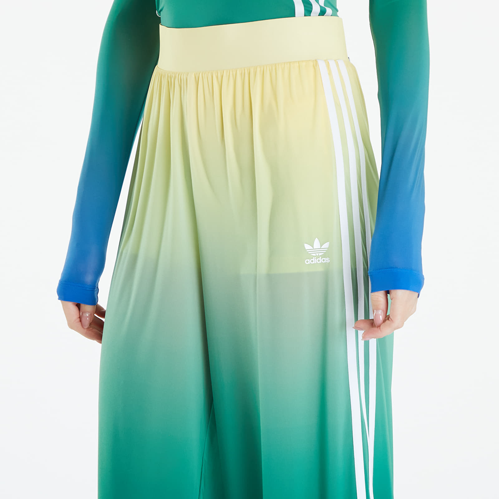 Džíny a kalhoty adidas Aop Wl Pant Multicolor/ Almost Yellow