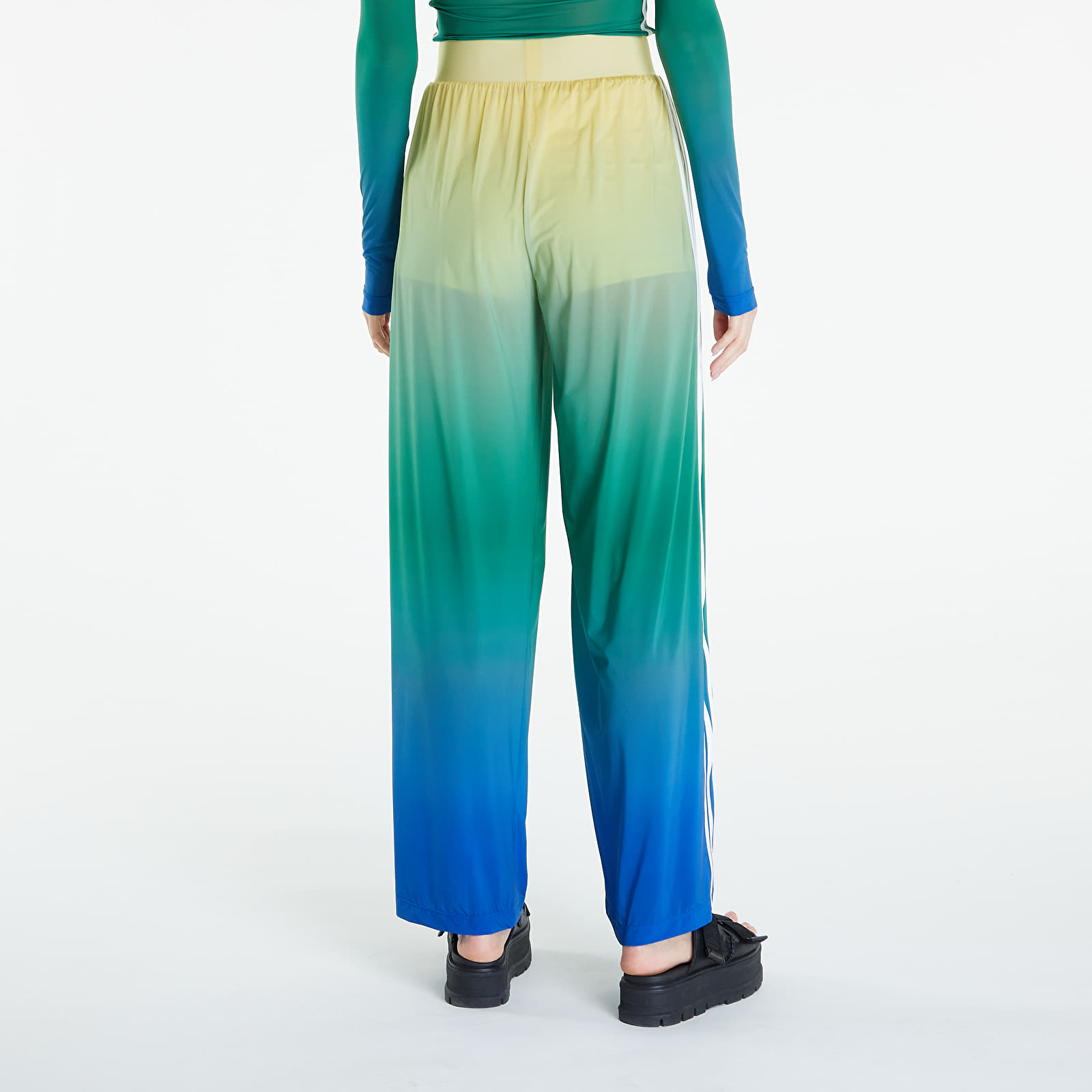 Džíny a kalhoty adidas Aop Wl Pant Multicolor/ Almost Yellow