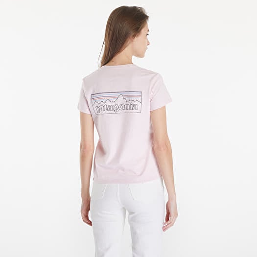 Patagonia t shirt pink new arrivals
