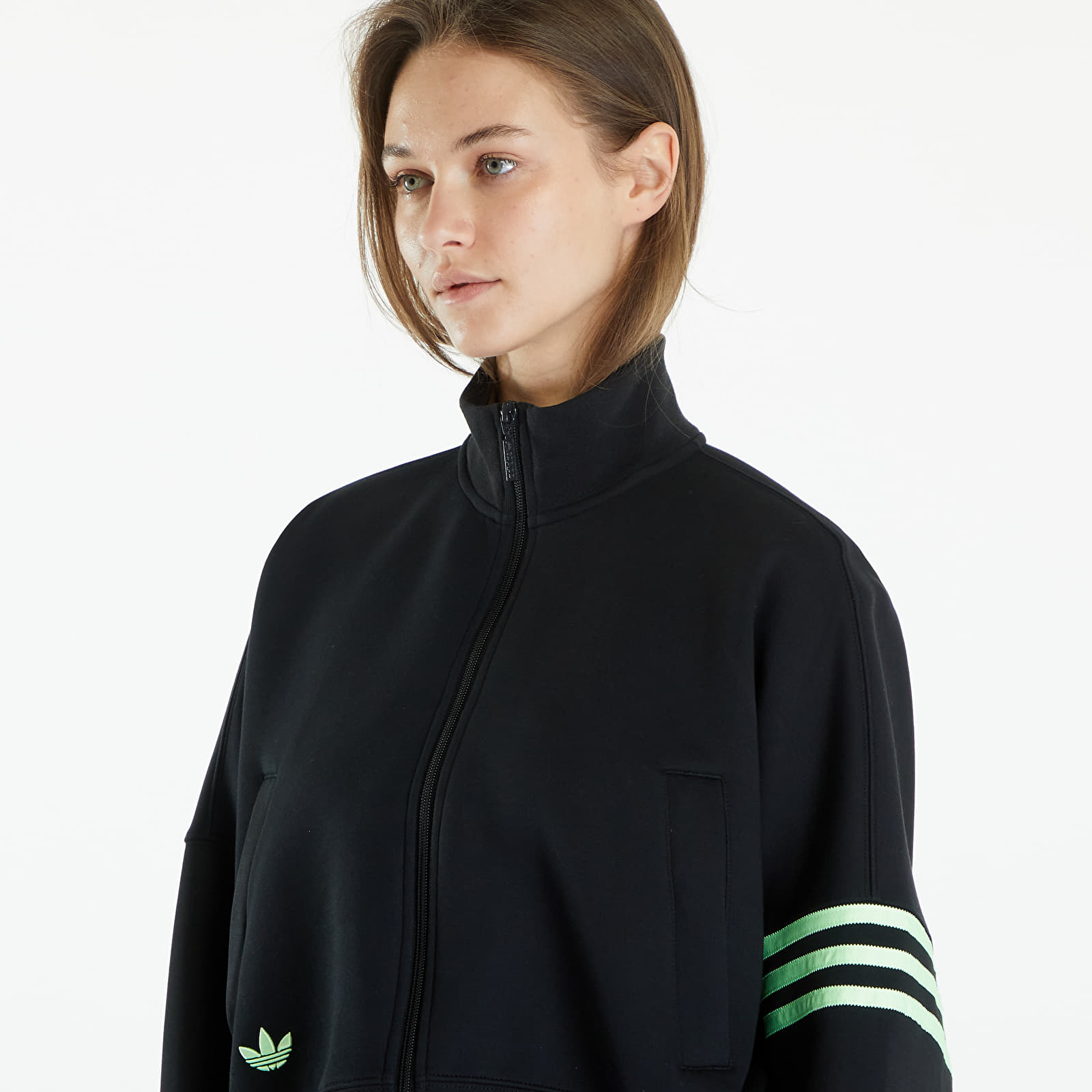 Φούτερ adidas Neuclassics Tracktop Black /Semi Green Spark