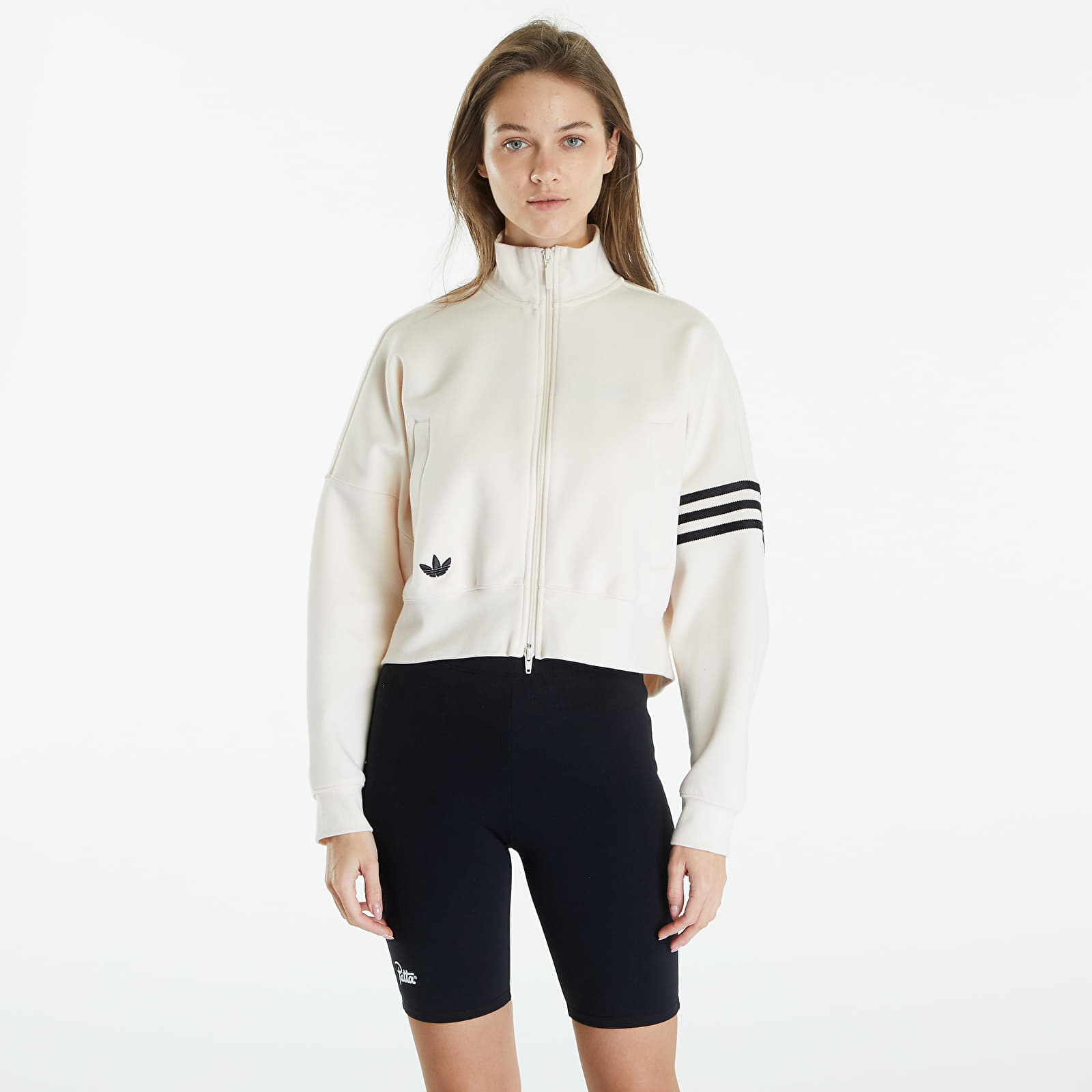Hoodies and sweatshirts  adidas Originals Tracktop Wonder White