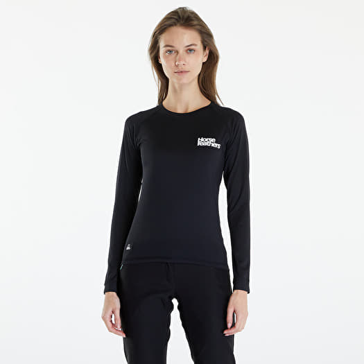 Tričko Horsefeathers Vala Ls Top Black/ White
