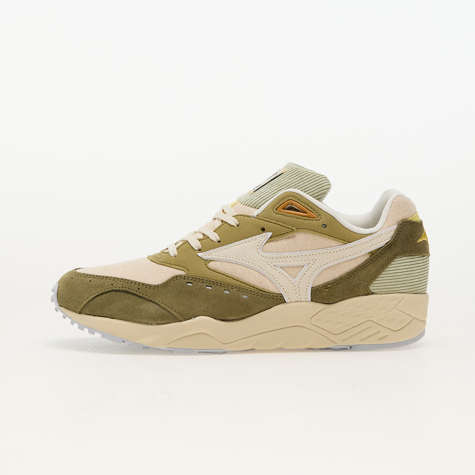 Baskets et chaussures pour hommes Mizuno Contender ' Countryside ' Olive Drab/ Pristine/ Cedar