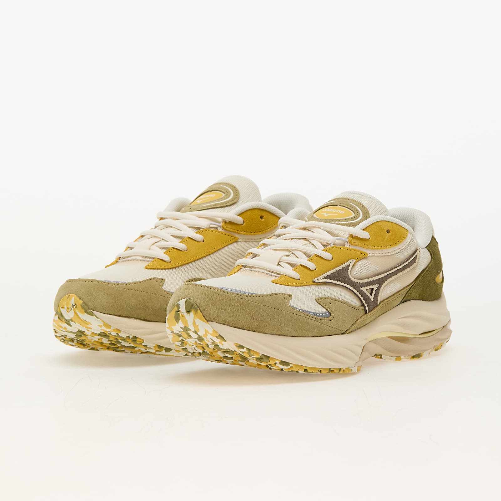Men's sneakers and shoes Mizuno Wave Rider β Cedar/ Major Brown/ Cloud Cream
