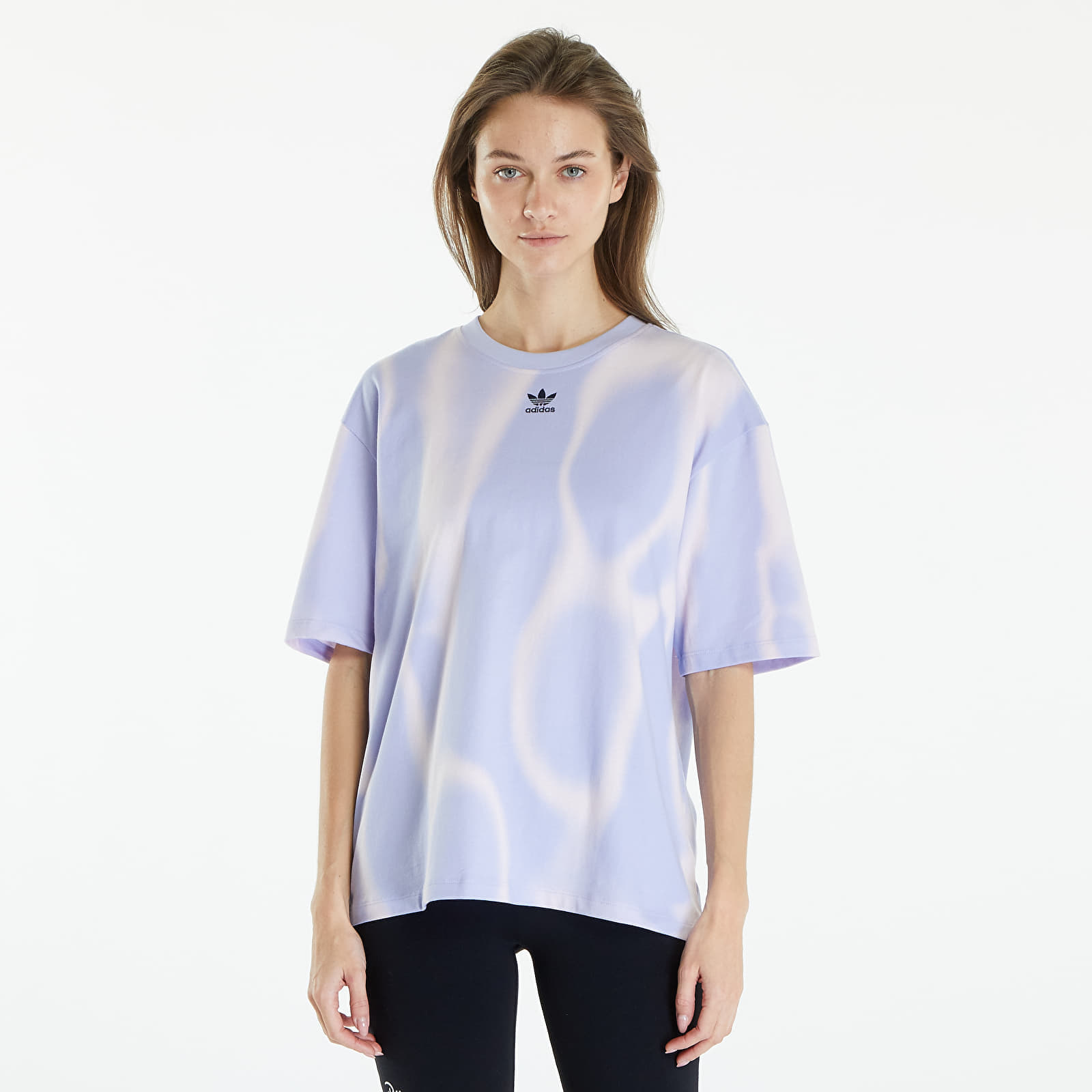 T-shirt adidas Dye Allover Print T-Shirt Violet Tone L