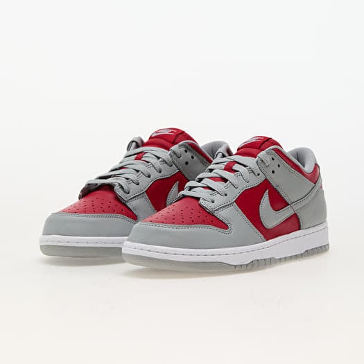 Men s sneakers and shoes Nike Dunk Low QS Varsity Red Silver White Queens