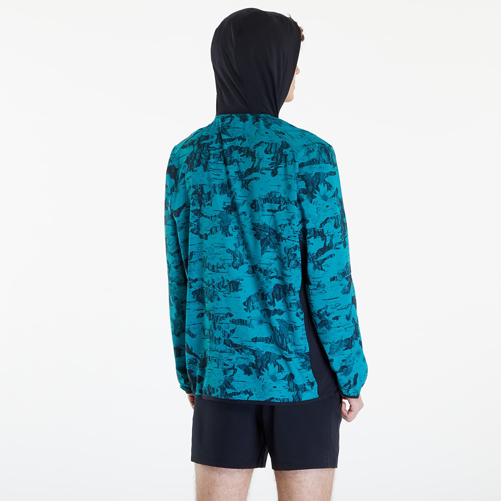 Jackets Under Armour Project Rock Iso Tide Hybrid Jacket Hydro Teal/ Black/ High-Vis Yellow