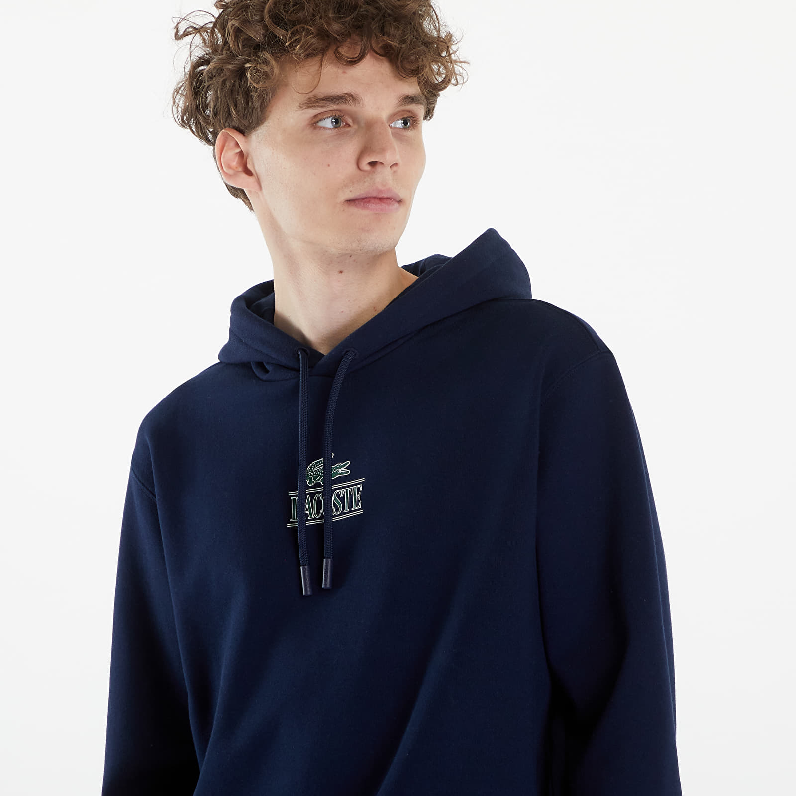 Hoodies and sweatshirts  LACOSTE Men's Sweatshirt Navy Blue