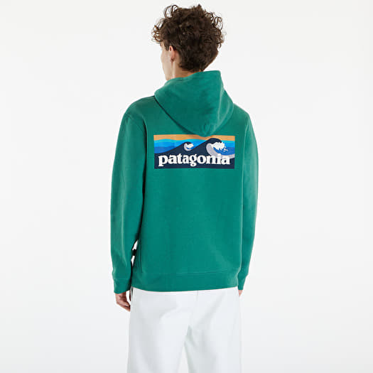 Sweatshirts Patagonia Boardshort Logo Uprisal Hoody UNISEX Gather Green Queens