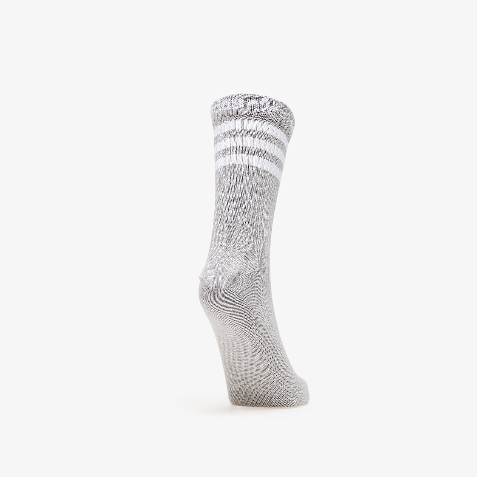 Socken adidas Adicolor Crew Socks 3-Pack Mgh Solid Grey / White / Better Scarlet
